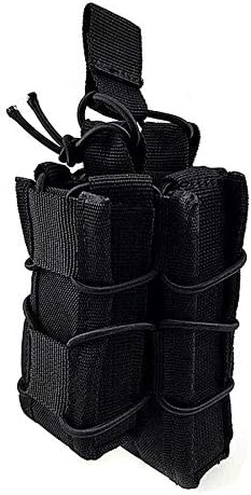 Tactical Molle Magazine Pouch Open-Top Single Pistol Mag Pouch AR/M4/M16 Cartridge Clip Pouch Hunting Bag
