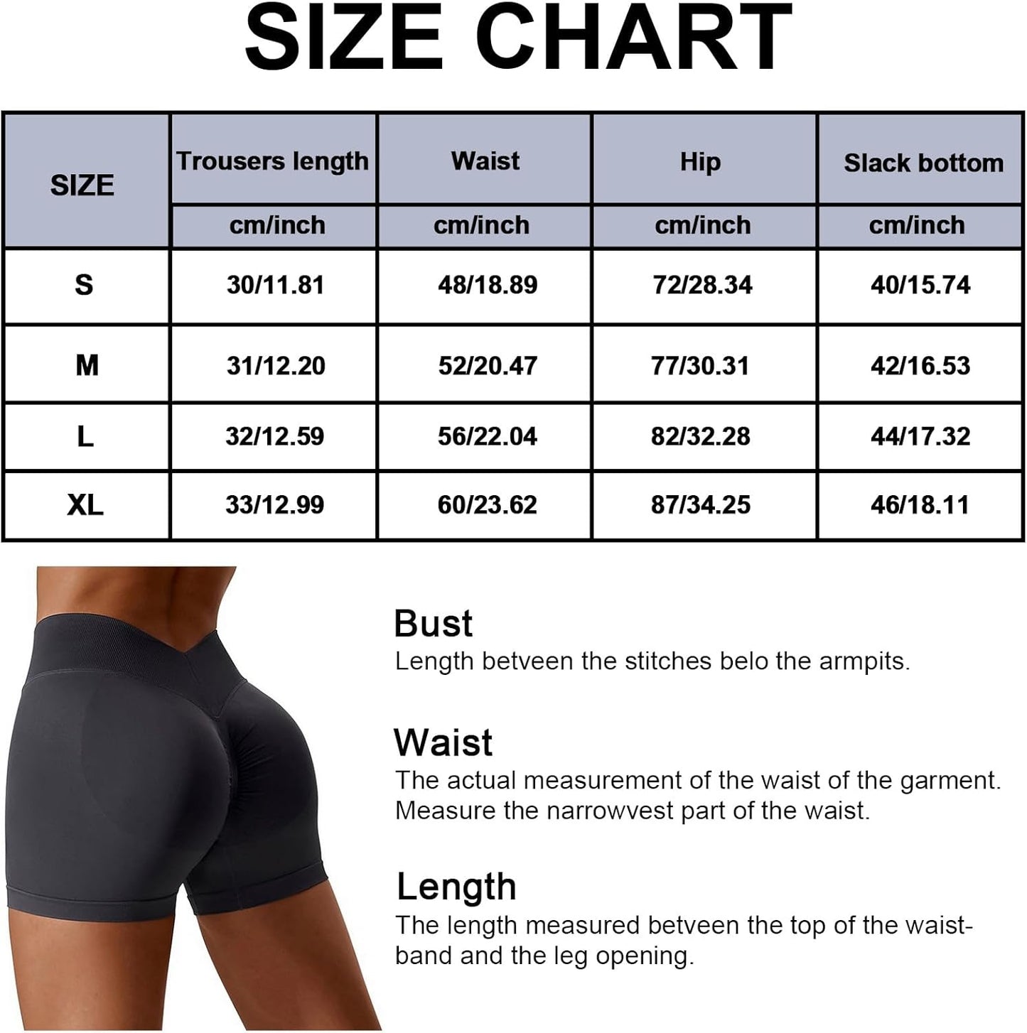 Butt Lifting Workout Shorts for Women V Cross Back Gym Shorts Seamless Scrunch Butt High Waisted Booty Shorts