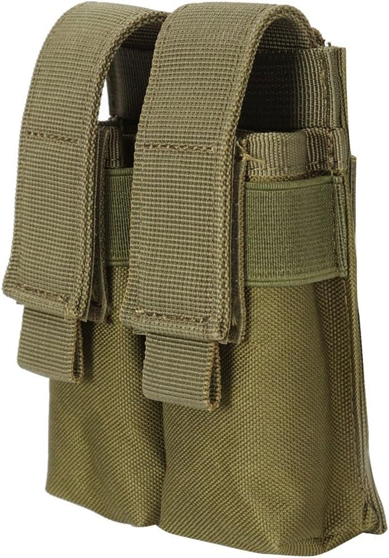 Tactical Double Pistol Magazine Pouch Mag Holder