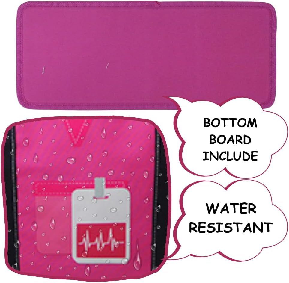Utility Water Resistant Tote Bag, Top Zipper Closure, Perfect Gifts for Working Women, Nurses, Gym Bag