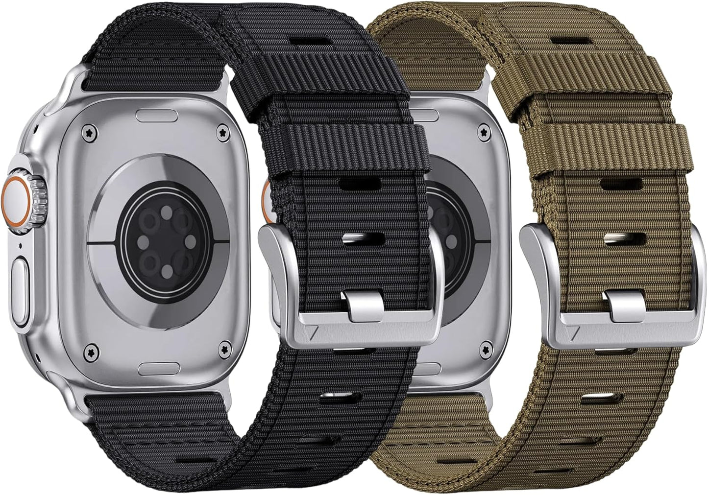 Nylon Quick Release Watch Bands for Apple Watch 49Mm 46Mm 45Mm 44Mm 42Mm, Adjustable Breathable Replacement Nylon Sport Loop Watch Straps for Apple Watch Ultra Band 10/9/8/7/6/Se/5/4/3/2/1/Ultra 2