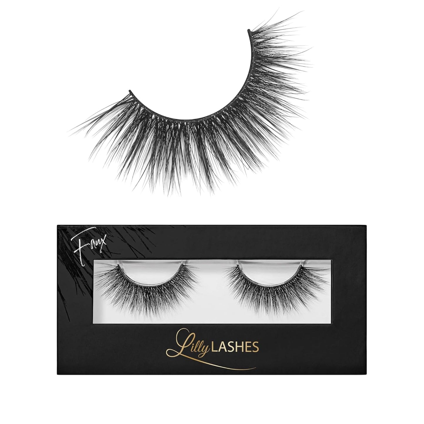 3D Mykonos Flare Faux Mink Strip Eyelashes, False Eyelashes Dramatic Look, Reusable False Lashes, Fake Lashes Pack, Lash Strips with Luxury Silk like Fibers, No Lash Glue Included