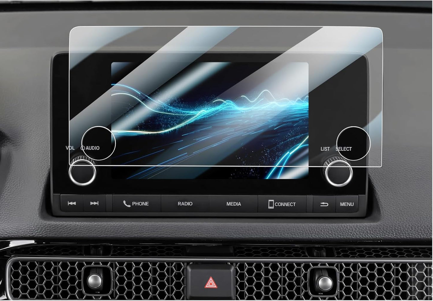 for 2023 2024 2025 CRV Screen Protector for 2023 2024 2025 Honda CR-V EX-L Sport Touring 9 Inch Touch Screen Protector Foils Navigation Display Screen Protective Film Tempered Glass HD Clear