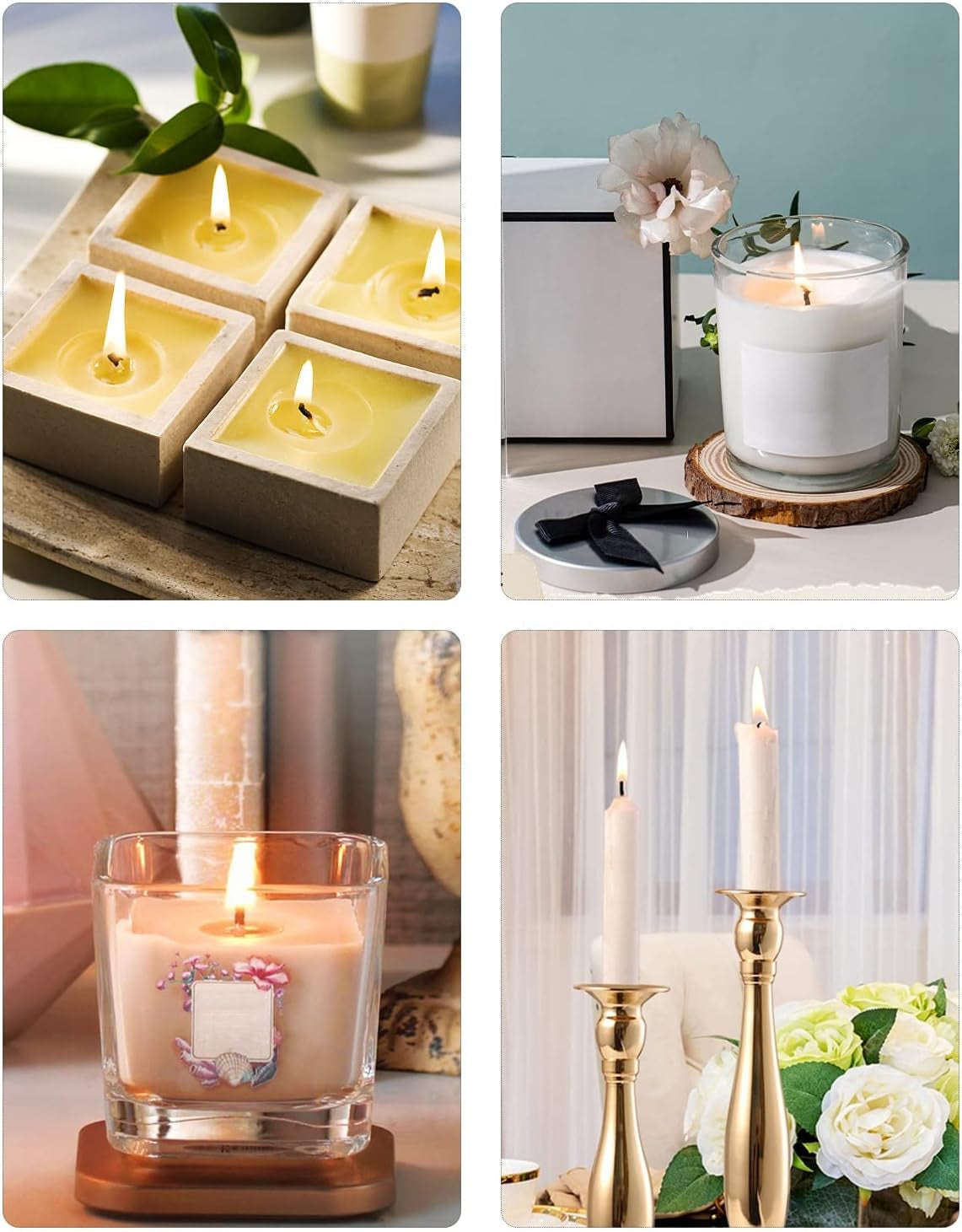 Electric Candle Lighter Rechargeable Lighters Stocking Stuffers for Women Plasma Arc Lighters Windproof & Flameless with USB Rechargeable Double Safety Switch (Obisidian Black)