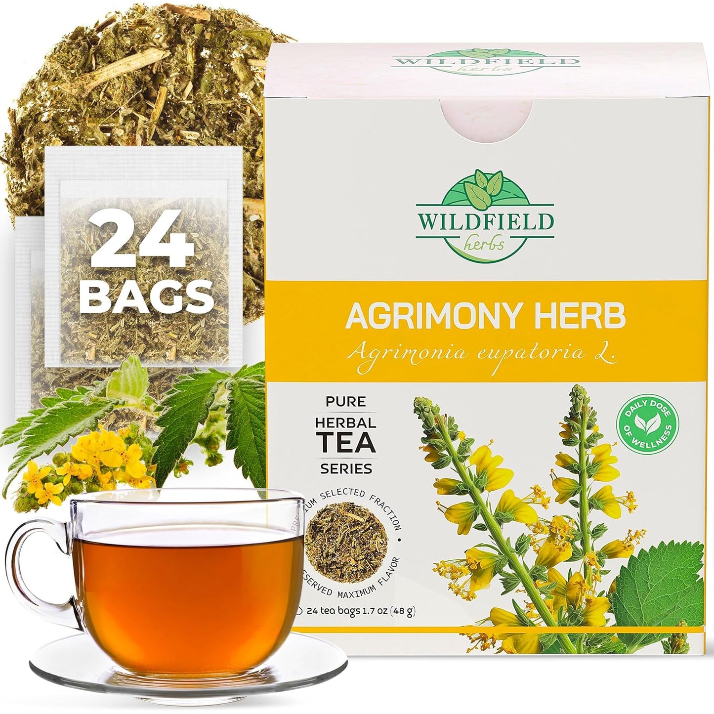 100 Bags Ginger Tea Bags Ginger Root Tea Dry Dried Herb (Zingiber Officinale) - 100 Count 1.5G Tea Bags Ginger Raíz De Jengibre TLBH