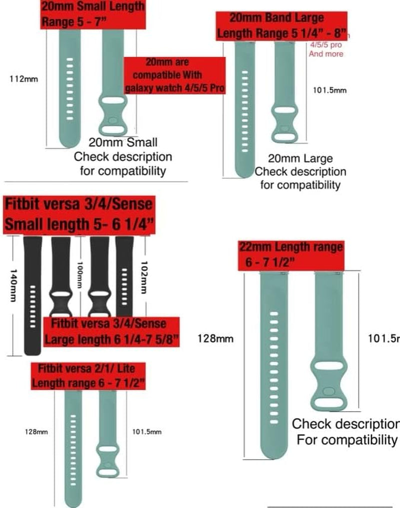 SLD BANDS Compatible with Versa 4 Galaxy Watch Bands 38Mm 40Mm 41Mm 45Mm Leopard Watch Band New Watch Band Wild Flower Watch Band