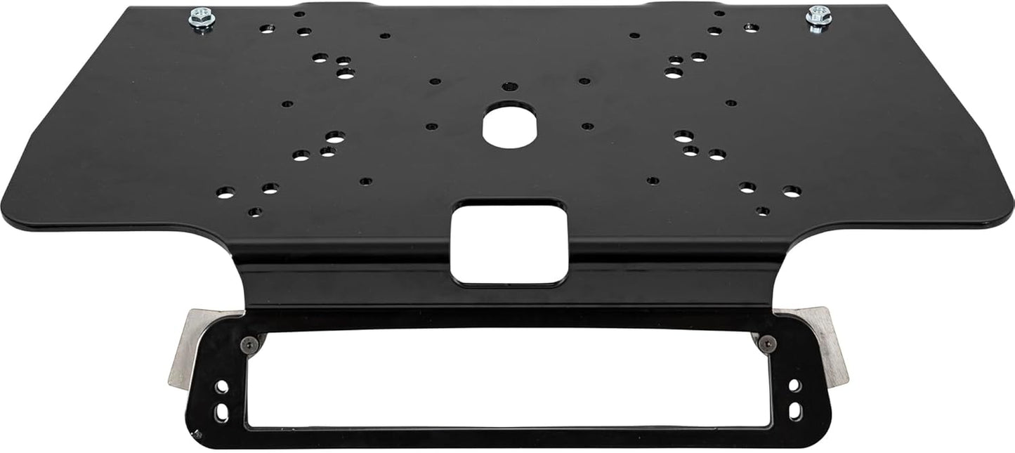 8895553 Fleet Series Black Steel Light Bar Mount for Ford F-150 (2015+) and F-250/F-550 (2017+), Made in the USA, Mounting Bracket for Light Bar, Ford Truck Accessories