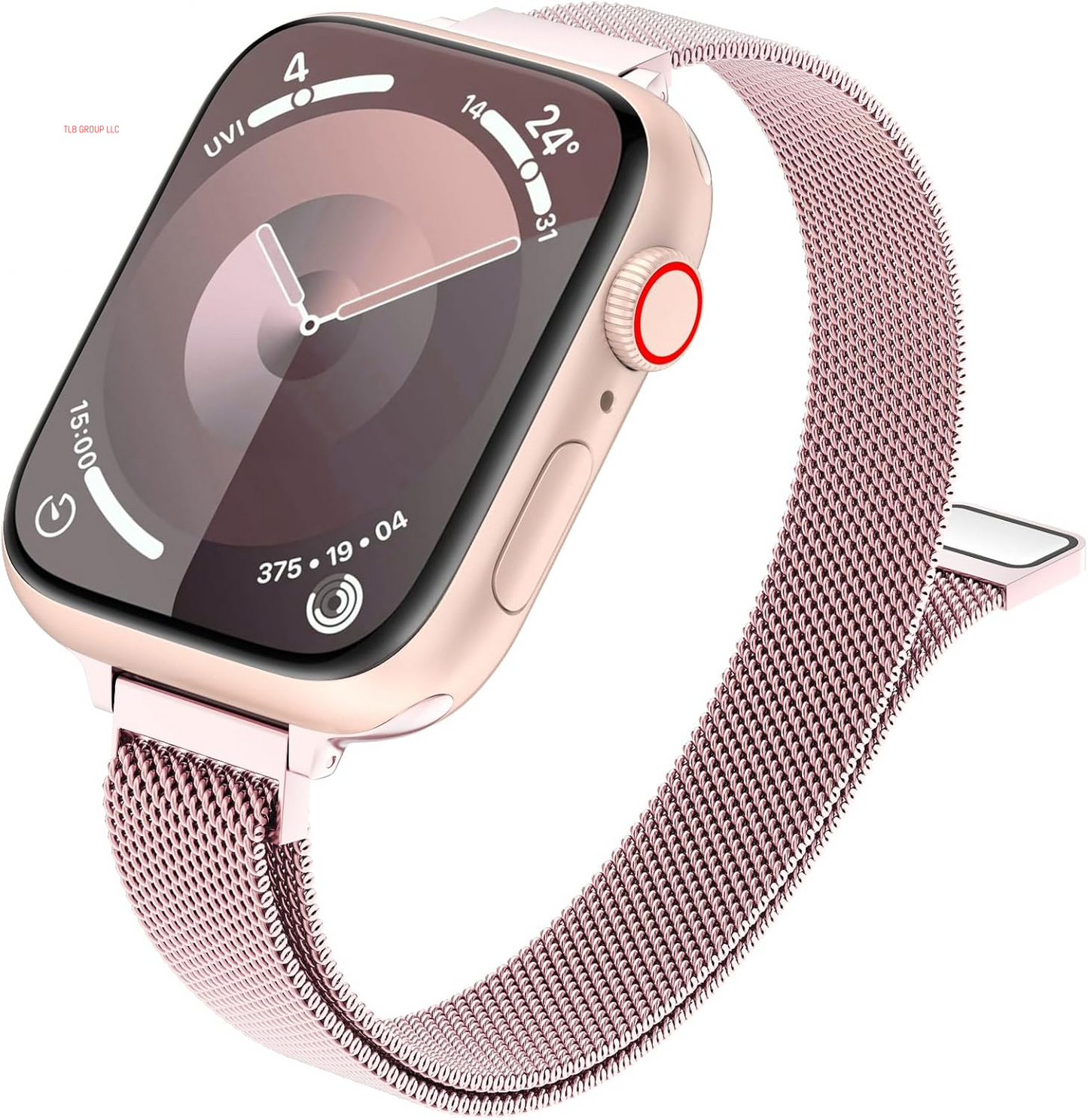 Slim Milanese Loop Compatible with Apple Watch Band for Women 40Mm 41Mm 38Mm 42Mm 44Mm 45Mm 46Mm, Stainless Steel Magnetic Mesh Strap Work on Iwatch Series10 9 8 7 6 5 4 3 2 1 SE