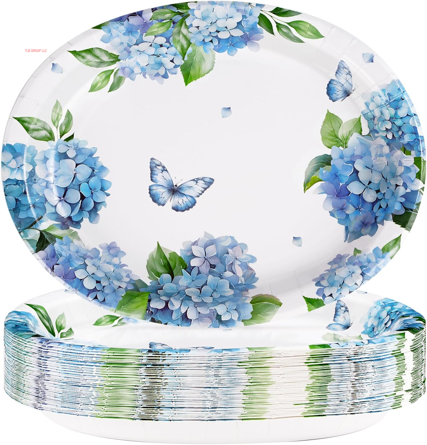 50Pcs Easter Oval Paper Plates 10" X 12" Large Disposable Heavy Duty Color Easter Buffalo Plaid Checkered Paper Platters Spring Rainbow Dessert Plates for Holiday Dinner Birthday Party Supplies