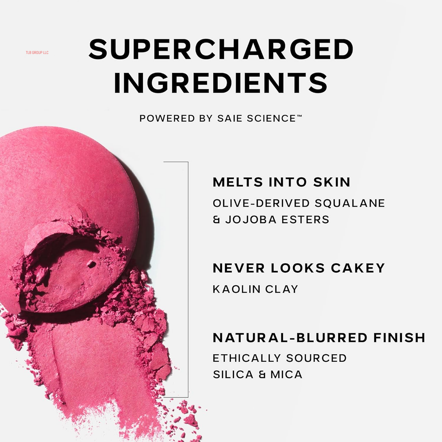 Supersuede Baked Blush - Talc-Free Powder Blush for All Day Wear - Enriched with Plant-Derived Squalane + Glycerin to Help Moisturize Dry Skin - Mia (.01 Ounce)