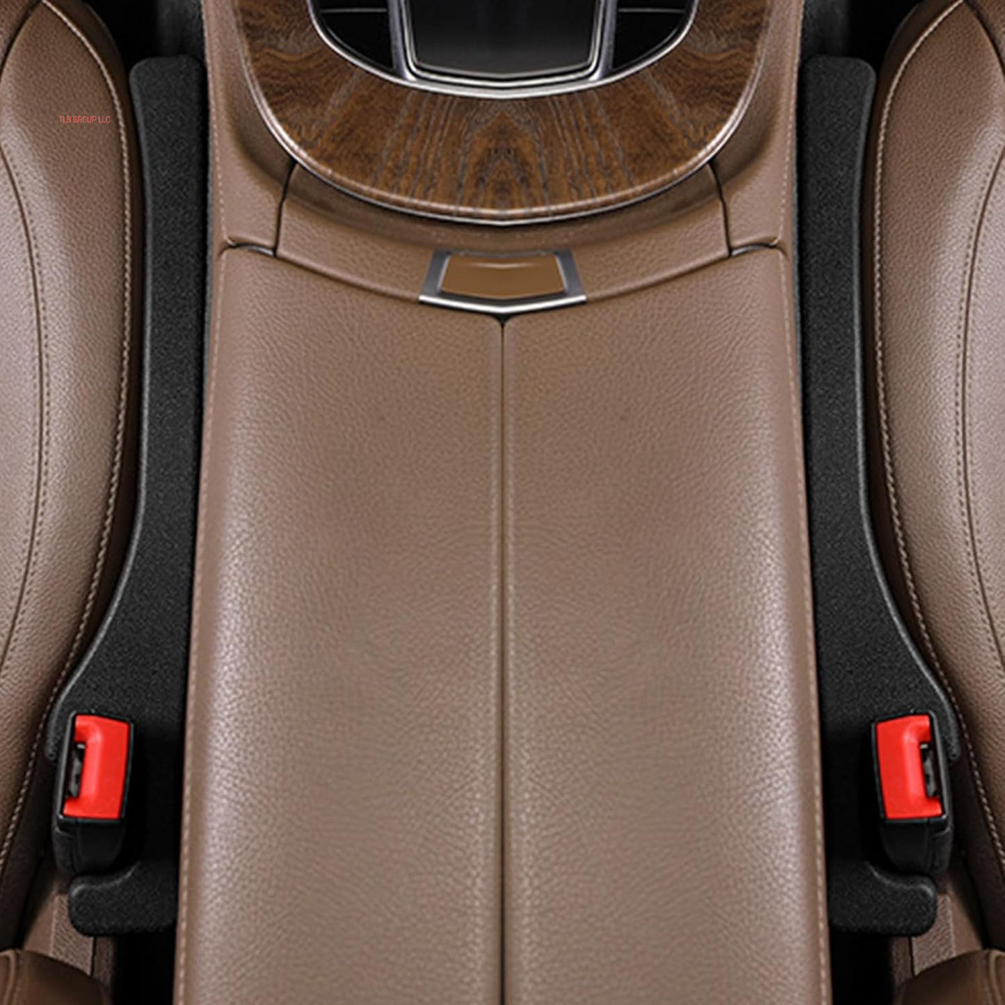 2 Pack Car Seat Gap Filler, Fit PU Leather, No More Lost Items, Prevents Drops & Clutter–Universal Fit Seat Gap Plug for Cars, Suvs & Trucks – Sleek Design, Easy Install (Black)