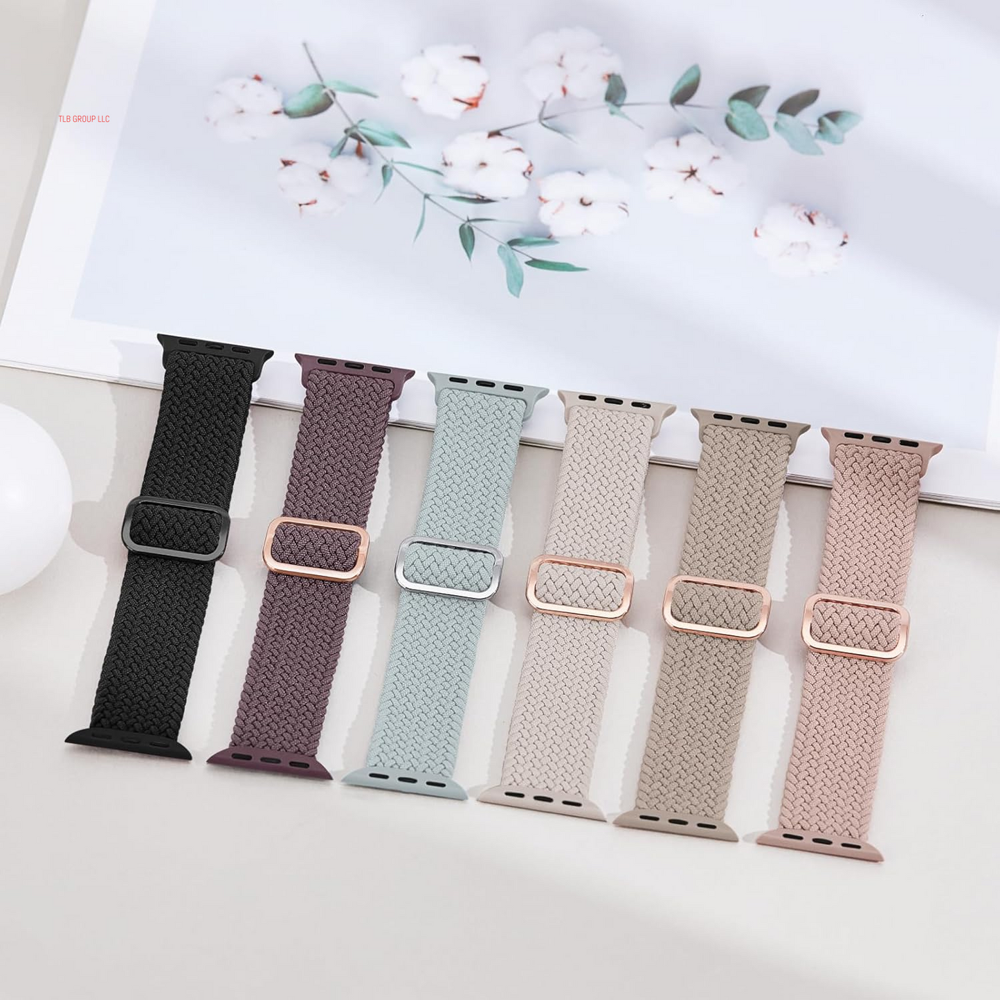 14 Pack Braided Stretchy Solo Loop Compatible with Apple Watch Band 38Mm 40Mm 41Mm 42Mm 44Mm 45Mm 46Mm 49Mm Women Men