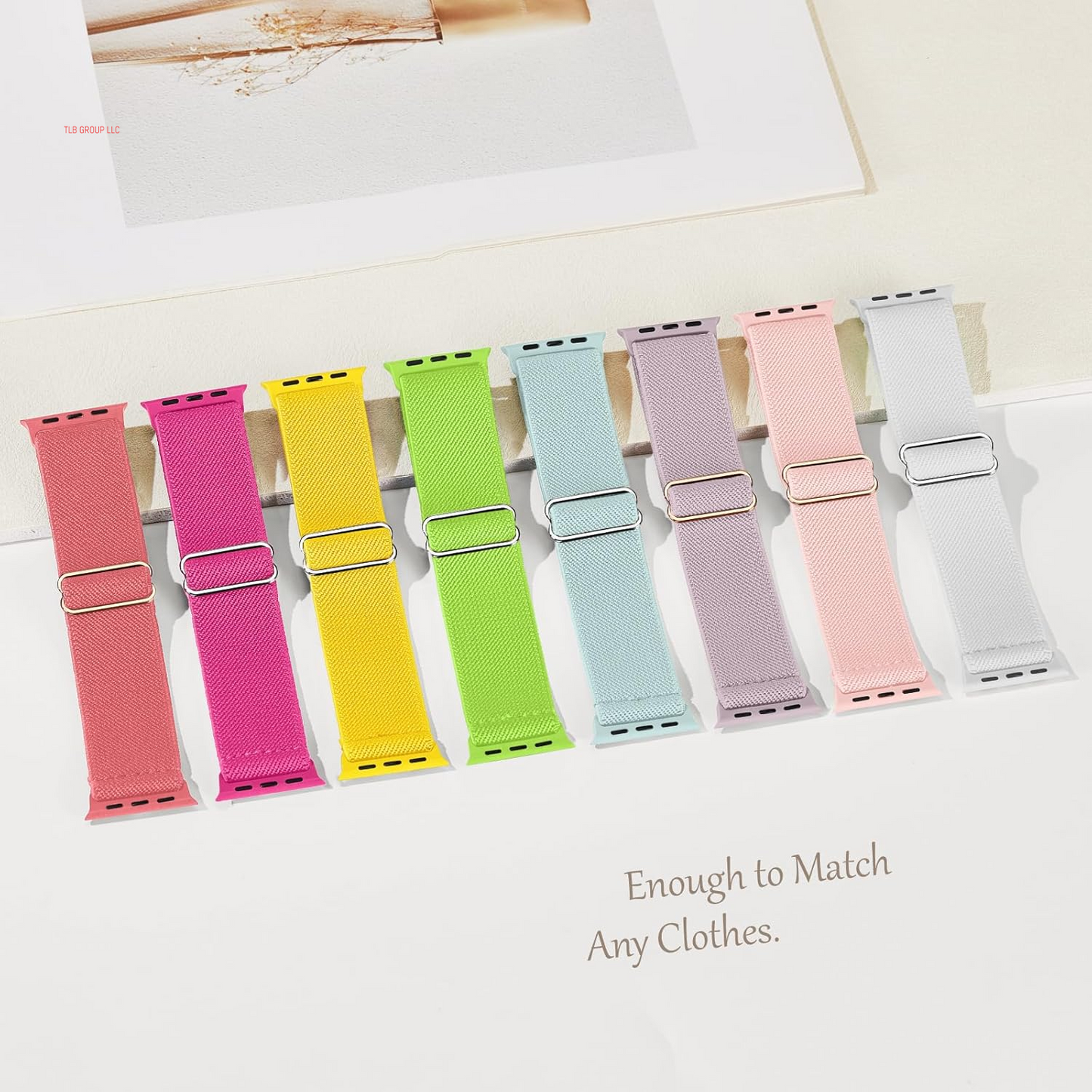 14 Pack Braided Stretchy Solo Loop Compatible with Apple Watch Band 38Mm 40Mm 41Mm 42Mm 44Mm 45Mm 46Mm 49Mm Women Men