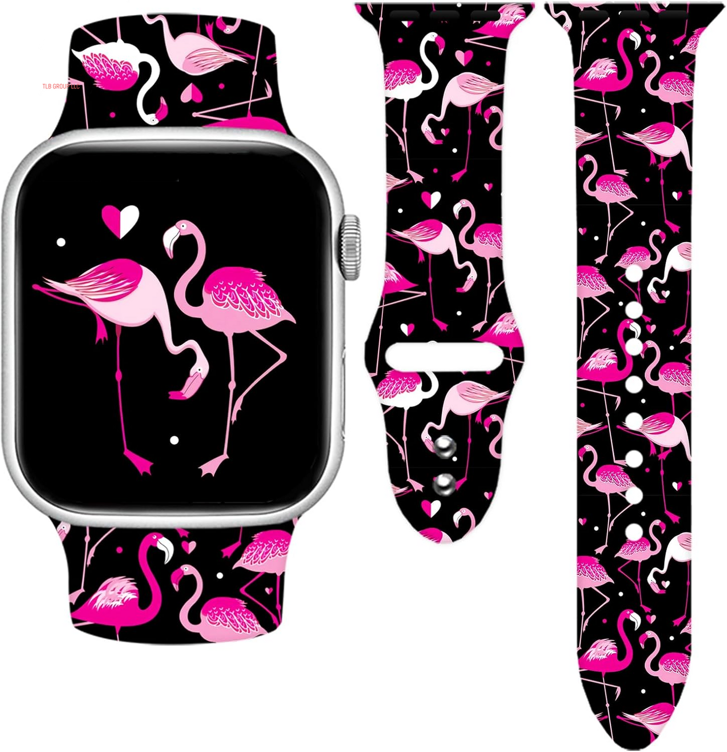 Holidays Watch Band Compatible with Apple Watch 38Mm 40Mm 41Mm 42Mm 44Mm 45Mm 49Mm for Women Men,Soft Silicone Replacement Sport Accessories Strap Replacement Wristband for Iwatch Series Ultra 9 8 7 6 5 4 3 2 1 SE