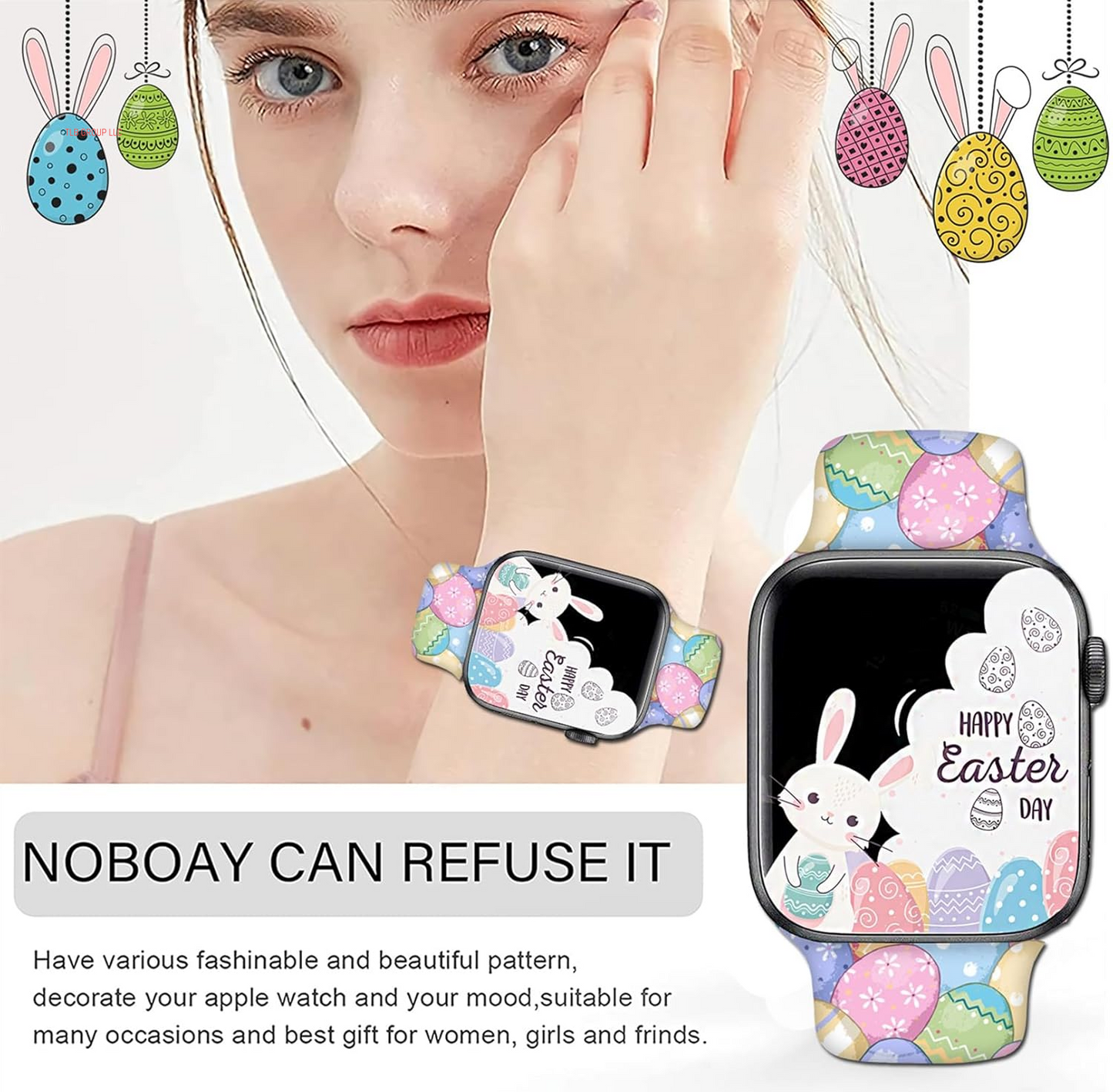 Sport Bands Compatible with Apple Watch Band 38MM 40MM 41MM 42MM 44MM 45MM 49MM, Silicone Strap Compatible with Iwatch Bands Ultra Series SE 9 8 7 6 5 4 3 2 1 for Women Men