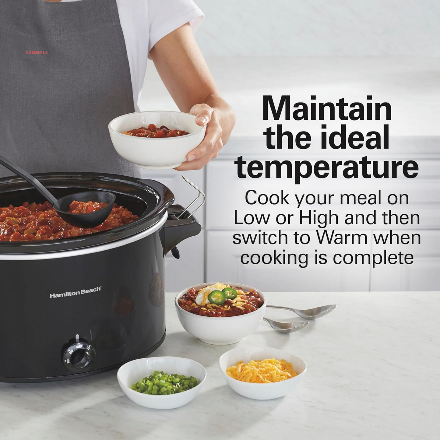 Slow Cooker, Extra Large 10 Quart, Stay or Go Portable with Lid Lock, Dishwasher Safe Crock, Black (33195) TRUCK DRIVER