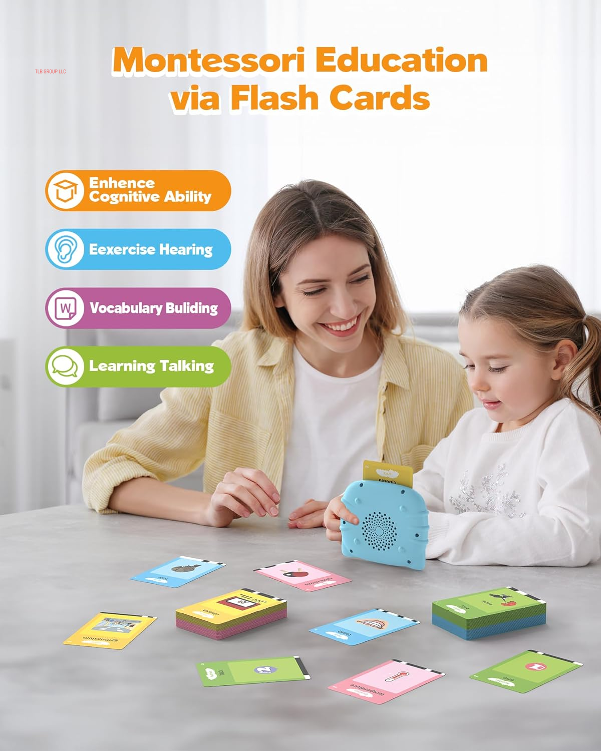 510 Words, 1 2 3 4 Year Olds, Language Learning and Montessori Toys with 31 Themes, Pocket Speech Therapy and Autism Toys, Children'S Sensory Educational Device