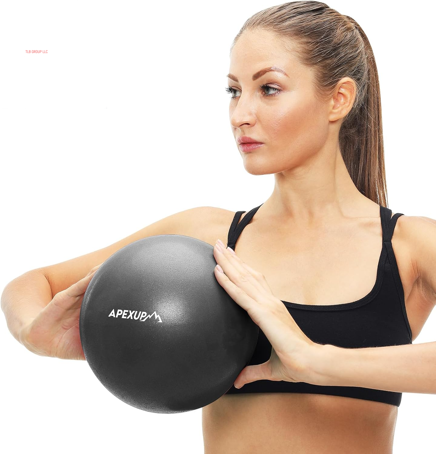 Yoga & Pilates Ball - anti Slip Heavy Duty Gym Ball for Fitness, Balance & Core Workout