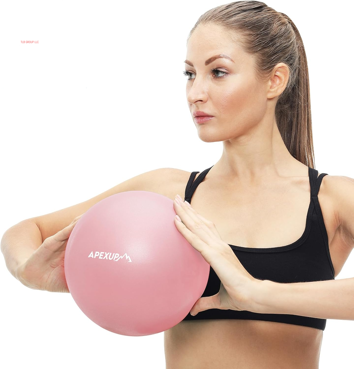 Yoga & Pilates Ball - anti Slip Heavy Duty Gym Ball for Fitness, Balance & Core Workout