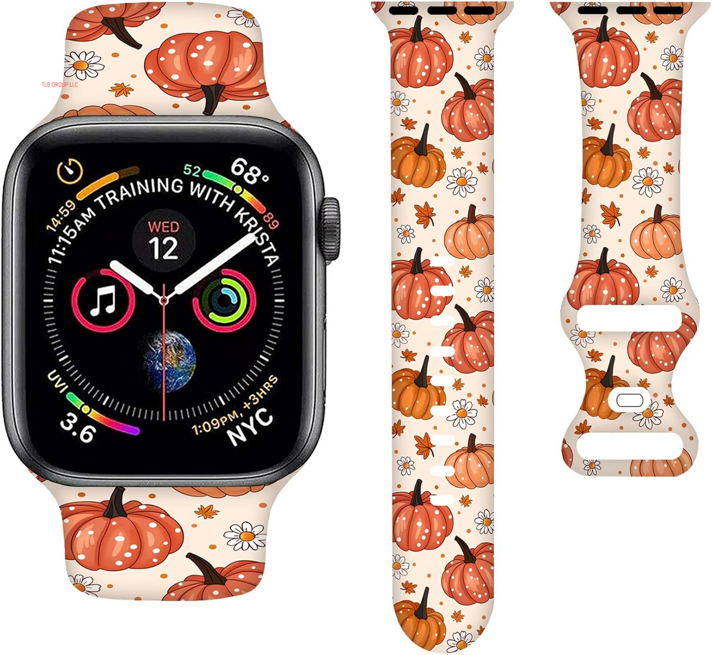 Sport Bands Compatible with Apple Watch Band 38MM 40MM 41MM 42MM 44MM 45MM 49MM, Silicone Strap Compatible with Iwatch Bands Ultra Series SE 9 8 7 6 5 4 3 2 1 for Women Men
