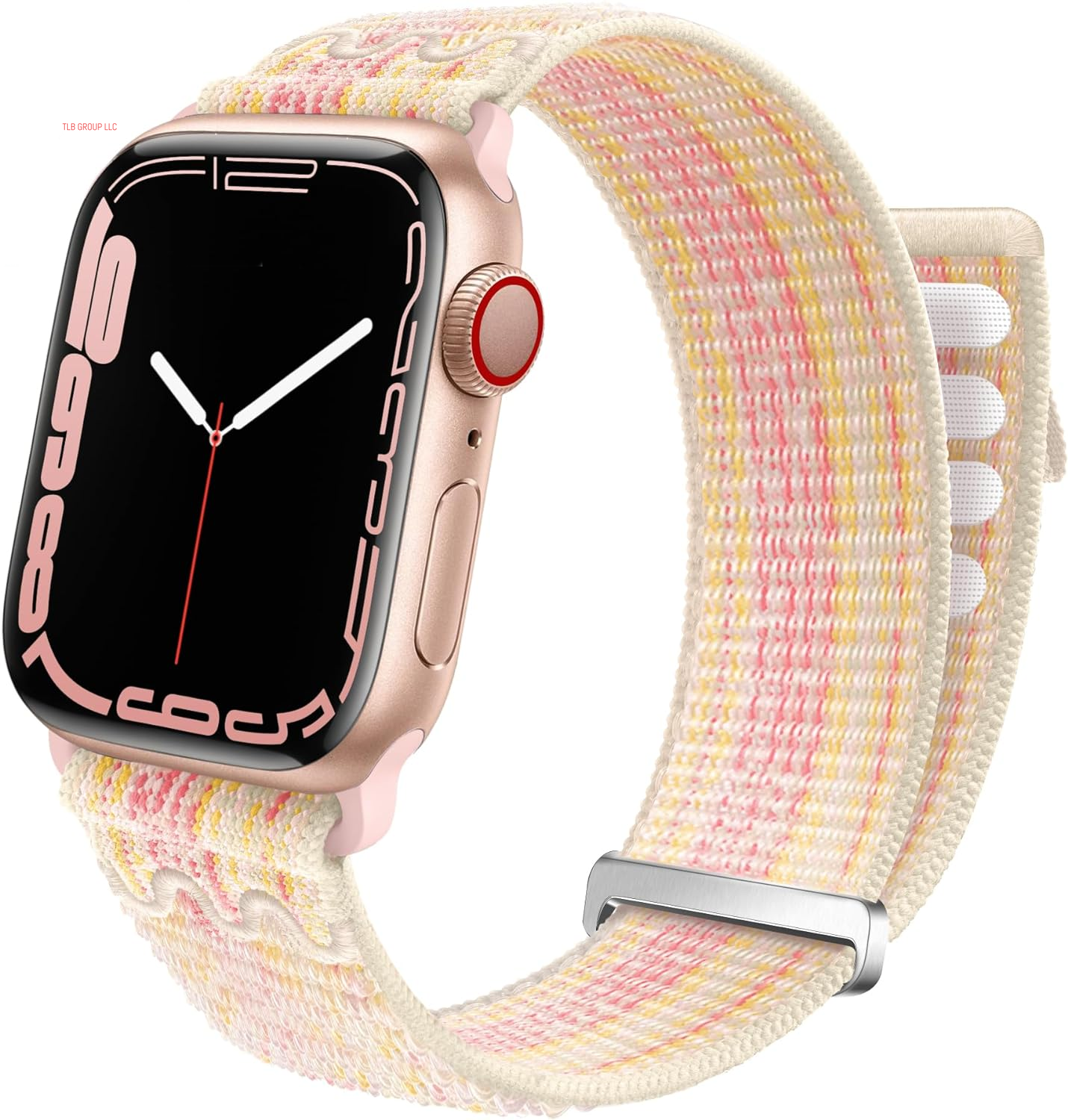 Sport Loop Nylon Band Compatible with Apple Watch Band 38Mm 40Mm 41Mm 42Mm 44Mm 45Mm 49Mm Ultra 2 Iwatch Series 9 8 7 6 SE 5 4 3 2 1 Strap, Fit for Iphone Watch Band Women Men Stretchy