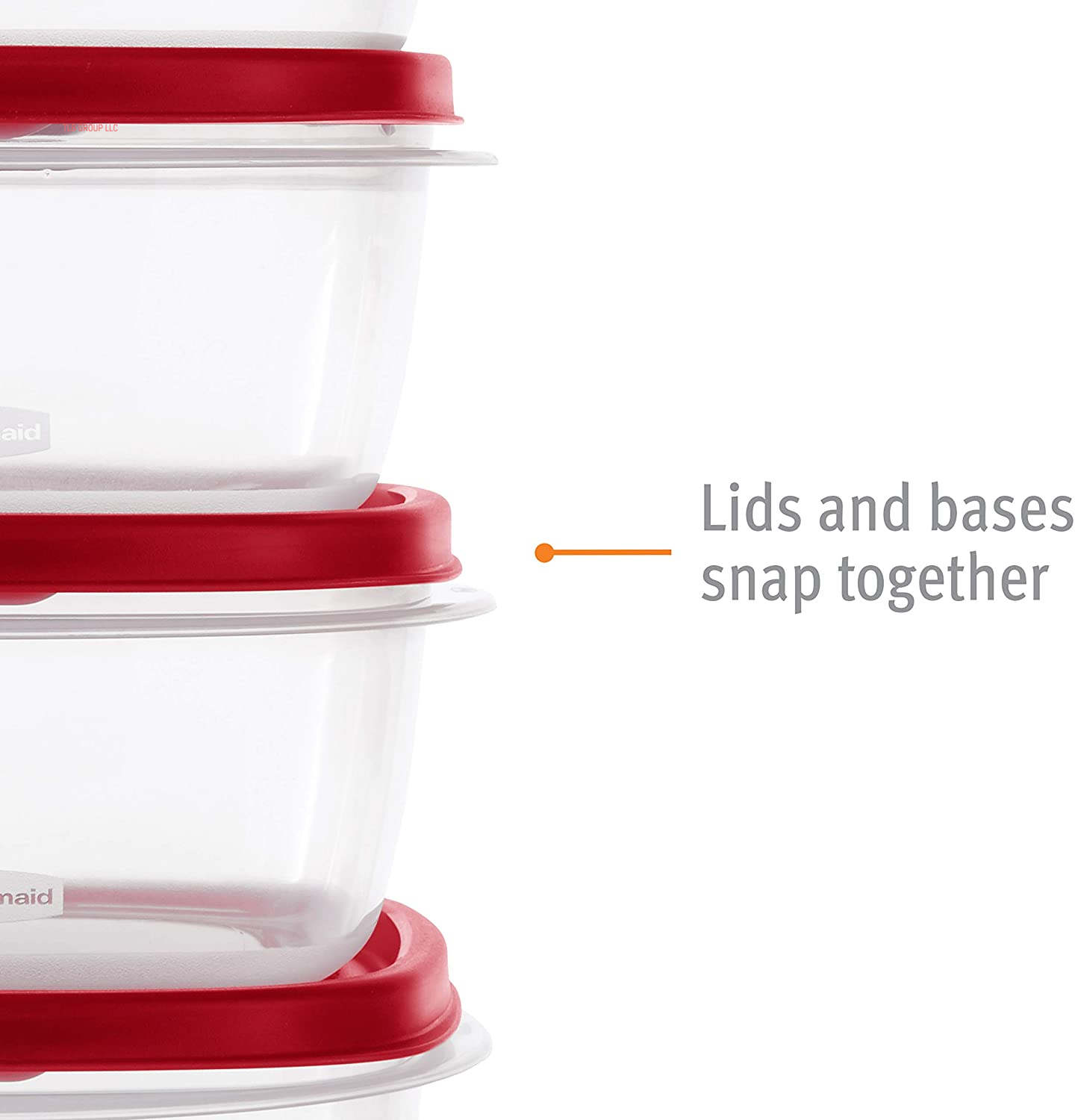 60-Piece Food Storage Containers with Lids, Microwave and Dishwasher Safe, Red Color, Ideal for Meal Prep and Pantry Storage