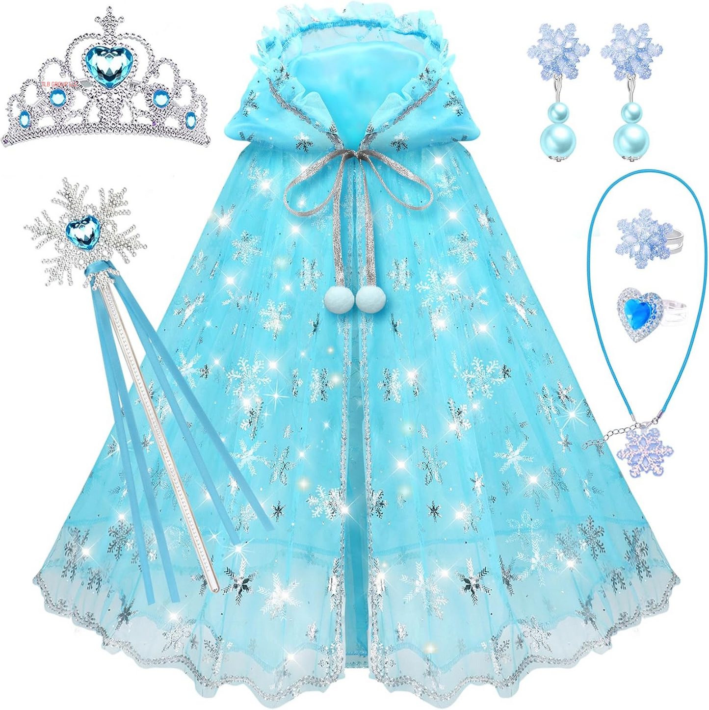 Toddler Toys for Girls,Princess Dresses for Girls Toys for 3 4 5 6 7 8 9 Year Old Girls,Princess Dress up Clothes