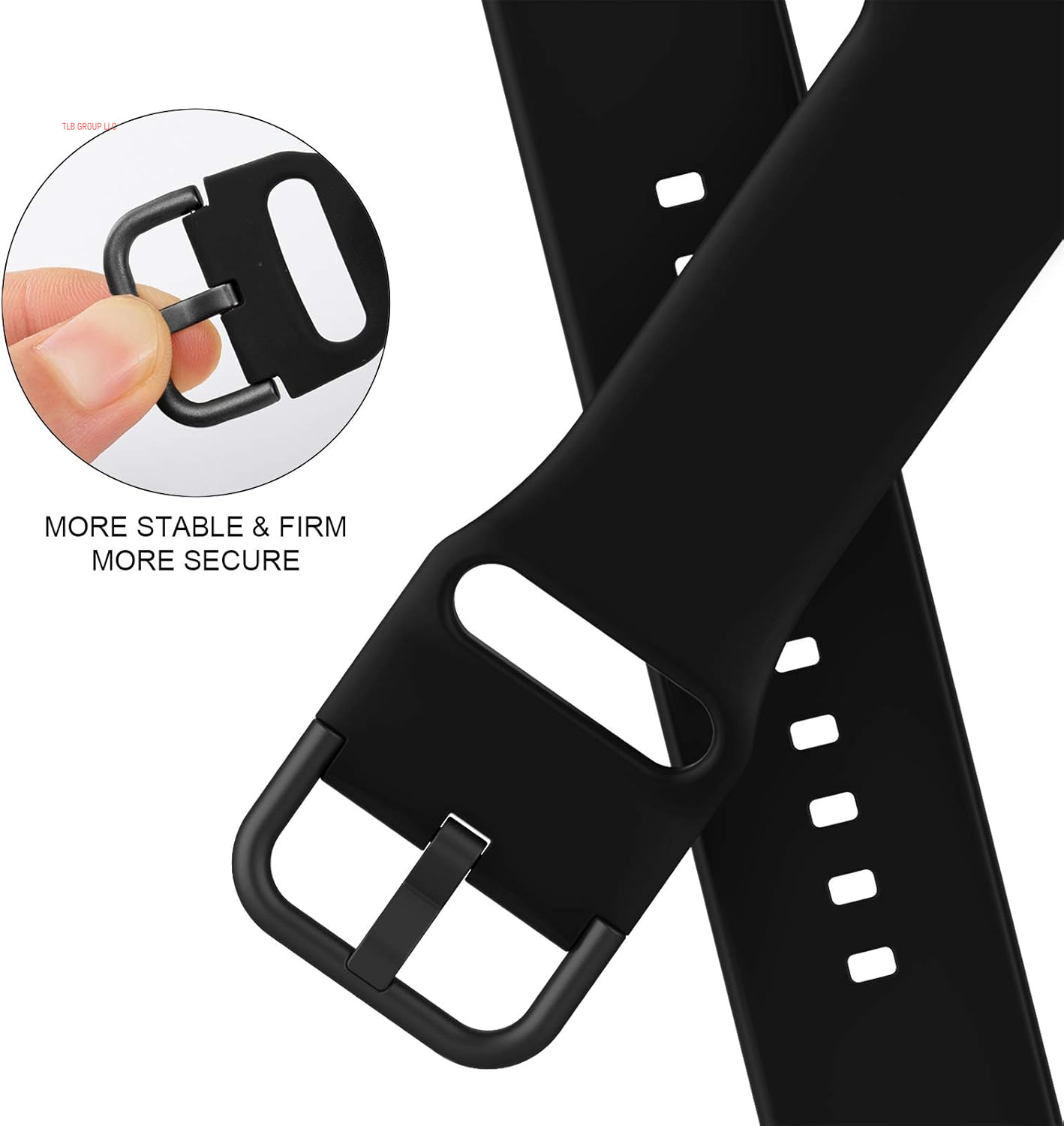 Sport Band Compatible with Apple Watch Bands 49Mm 46Mm 45Mm 44Mm 42Mm 41Mm 40Mm 38Mm, Soft Silicone Wristband Strap with Classic Clasp for Iwatch Series 10 9 Ultra SE 8 7 6 5 4 3 2 1 for Women Men