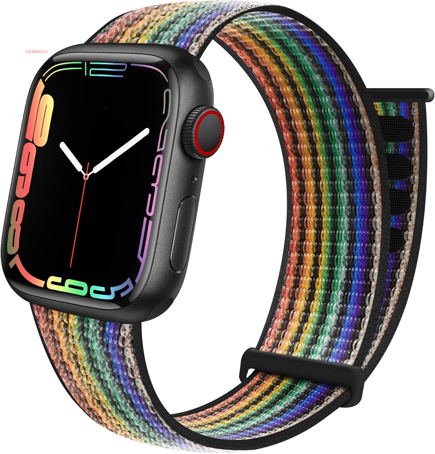 Sport Loop Nylon Band Compatible with Apple Watch Band 38Mm 40Mm 41Mm 42Mm 44Mm 45Mm 49Mm Ultra 2 Iwatch Series 9 8 7 6 SE 5 4 3 2 1 Strap, Fit for Iphone Watch Band Women Men Stretchy