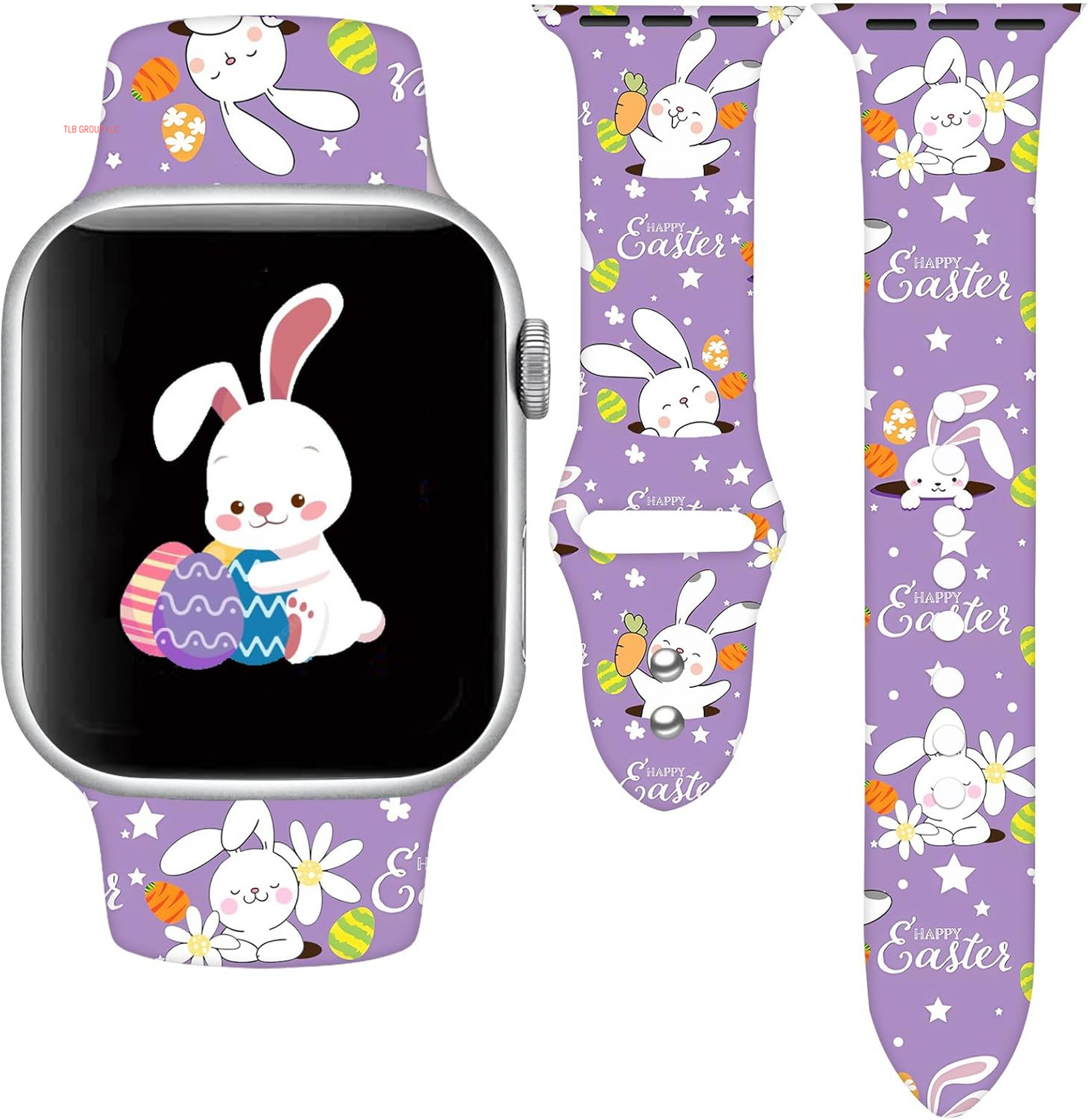 Holidays Watch Band Compatible with Apple Watch 38Mm 40Mm 41Mm 42Mm 44Mm 45Mm 49Mm for Women Men,Soft Silicone Replacement Sport Accessories Strap Replacement Wristband for Iwatch Series Ultra 9 8 7 6 5 4 3 2 1 SE