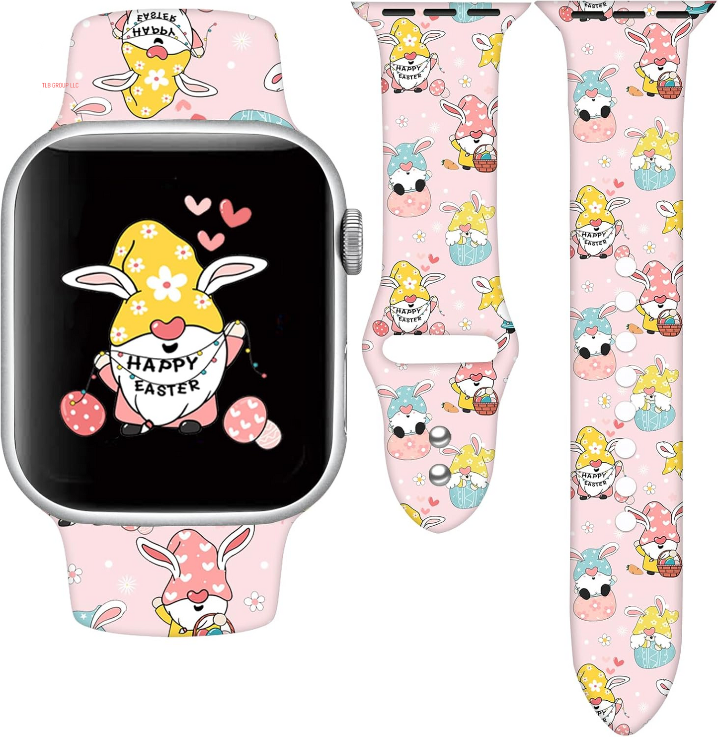 Holidays Watch Band Compatible with Apple Watch 38Mm 40Mm 41Mm 42Mm 44Mm 45Mm 49Mm for Women Men,Soft Silicone Replacement Sport Accessories Strap Replacement Wristband for Iwatch Series Ultra 9 8 7 6 5 4 3 2 1 SE