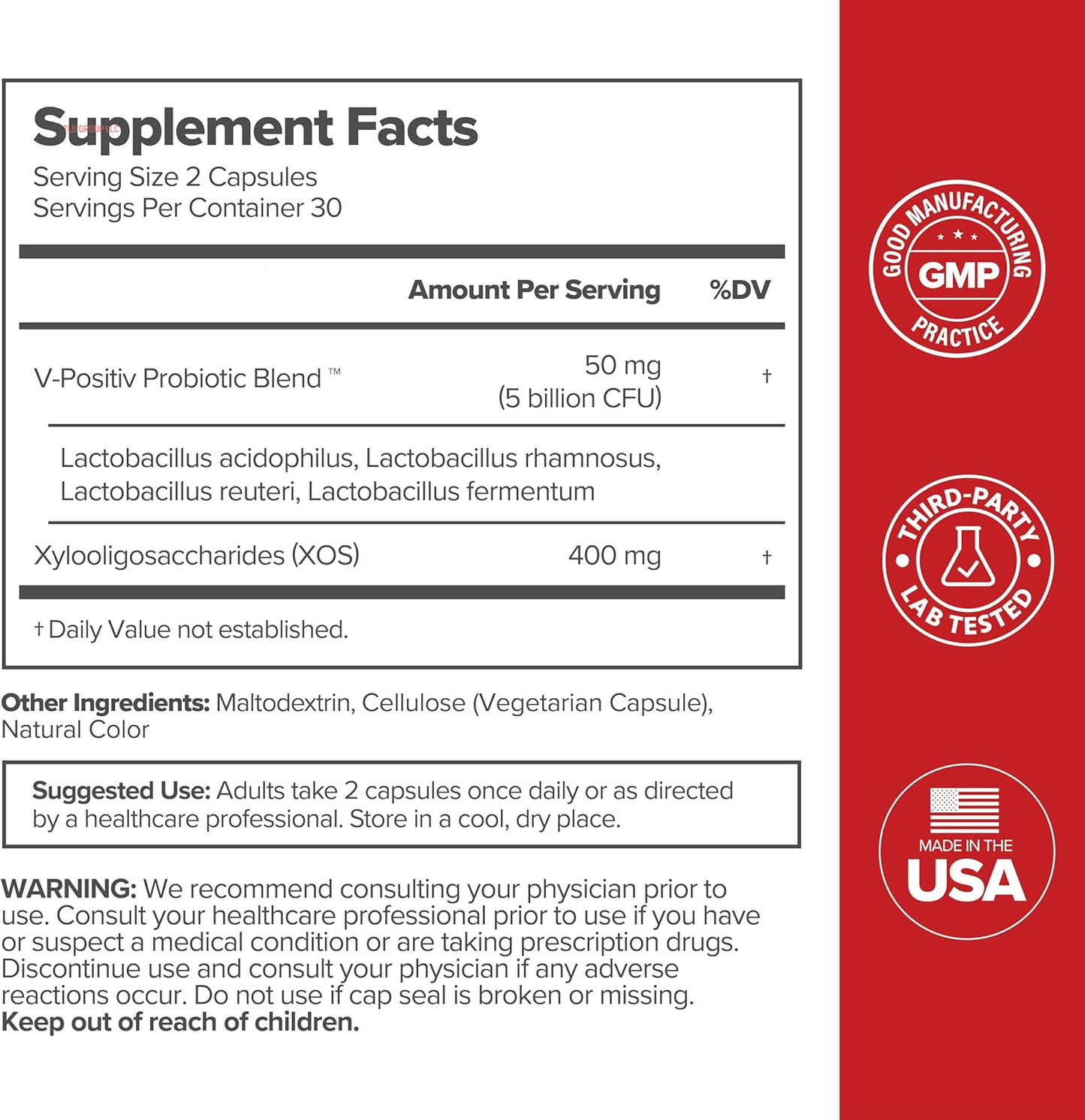 URO Vaginal Probiotics for Women Ph Balance with Prebiotics & Lactobacillus Probiotic Blend - Vaginal Health Supplement - Promote Healthy Vaginal Odor & Vaginal Flora, 60 Count (Pack of 1)