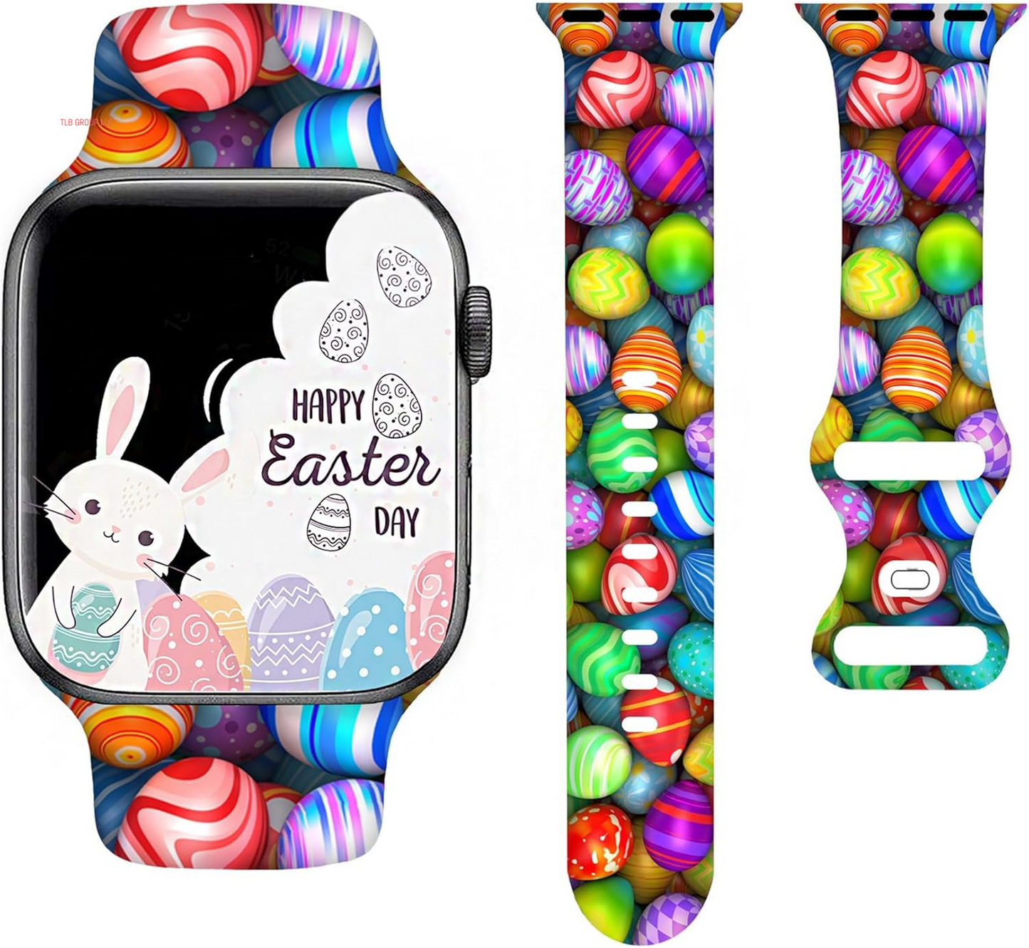 Sport Bands Compatible with Apple Watch Band 38MM 40MM 41MM 42MM 44MM 45MM 49MM, Silicone Strap Compatible with Iwatch Bands Ultra Series SE 9 8 7 6 5 4 3 2 1 for Women Men