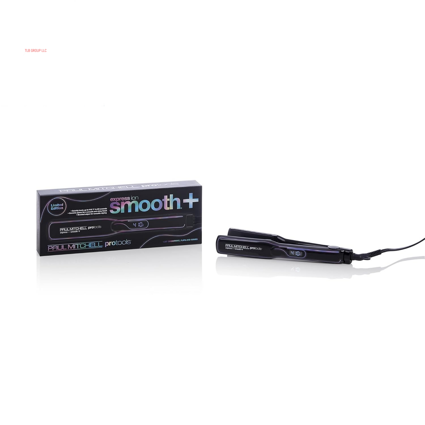 Paul Mitchell Pro Tools Express Ion Smooth + Ceramic Flat Iron, Adjustable Heat Settings for Smoothing + Straightening