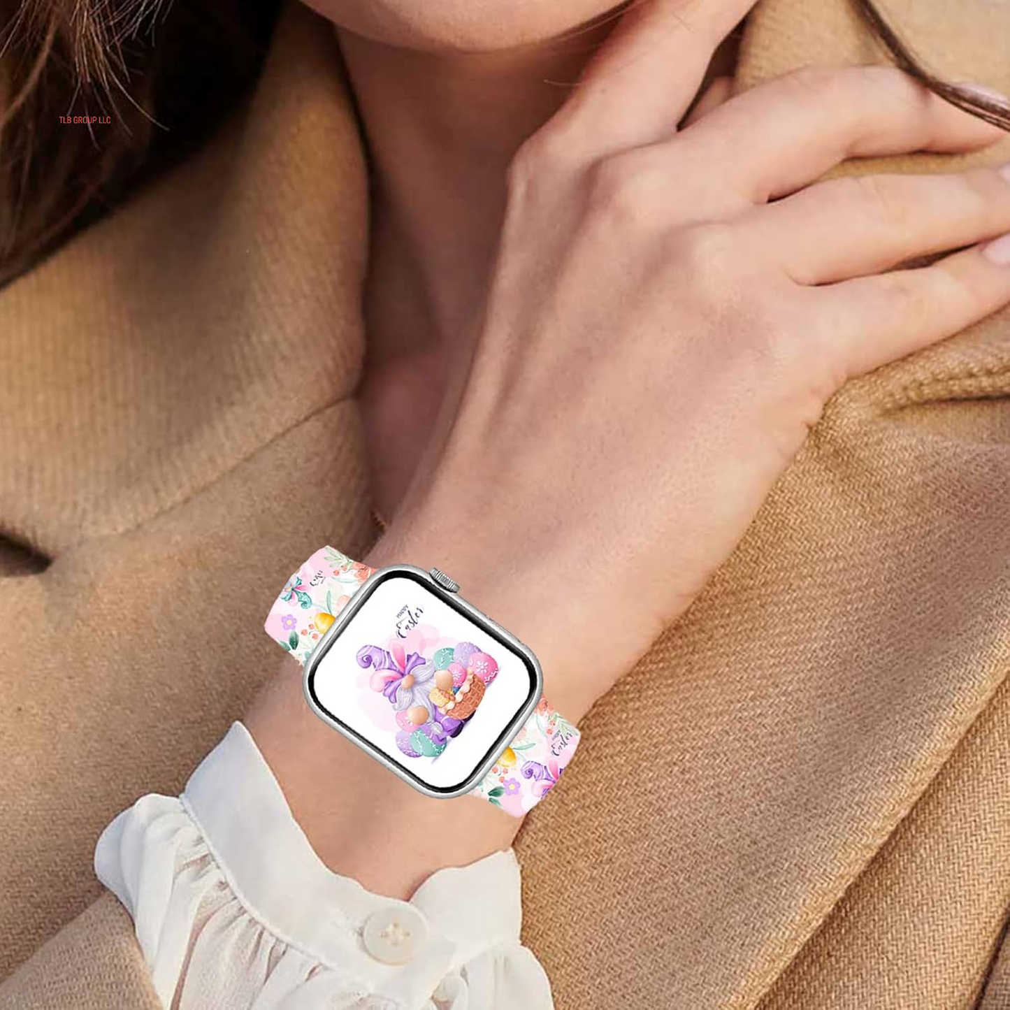 Holidays Watch Band Compatible with Apple Watch 38Mm 40Mm 41Mm 42Mm 44Mm 45Mm 49Mm for Women Men,Soft Silicone Replacement Sport Accessories Strap Replacement Wristband for Iwatch Series Ultra 9 8 7 6 5 4 3 2 1 SE