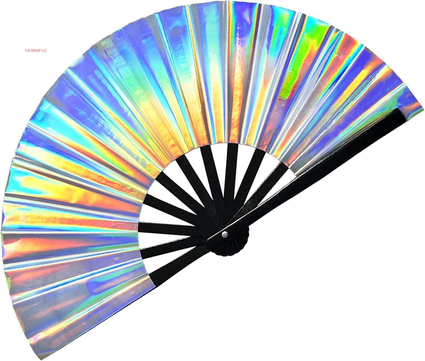 Clack Fans for Drag Queen Shows - 13" Foldable Large Hand Fans for Women with Loud Popping Clapping Sound - Perfect for Boots on the Ground Line Dancing Dance Rave EDM Festivals