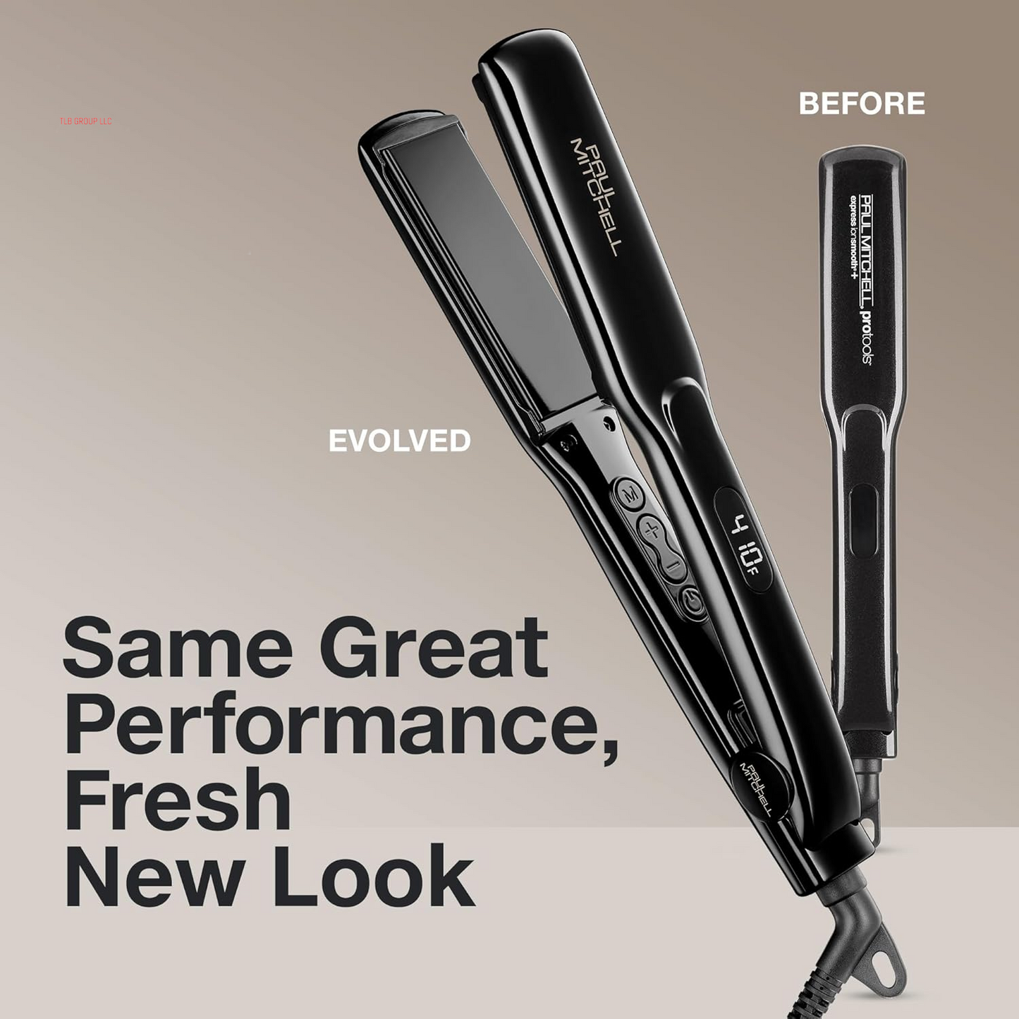 Paul Mitchell Pro Tools Express Ion Smooth + Ceramic Flat Iron, Adjustable Heat Settings for Smoothing + Straightening