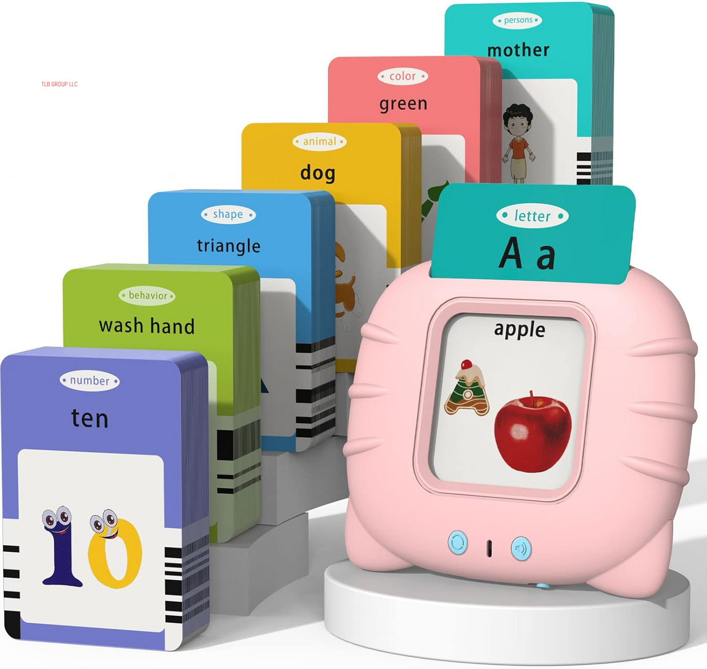 Talking Cards for Toddlers, Speech Therapy Toys Autism Toys, ABC 123 Sight Words Etc, Educational Learning Interactive Toys with Giftable Package (510-Blue (New ABC+123+ 3 Songs))