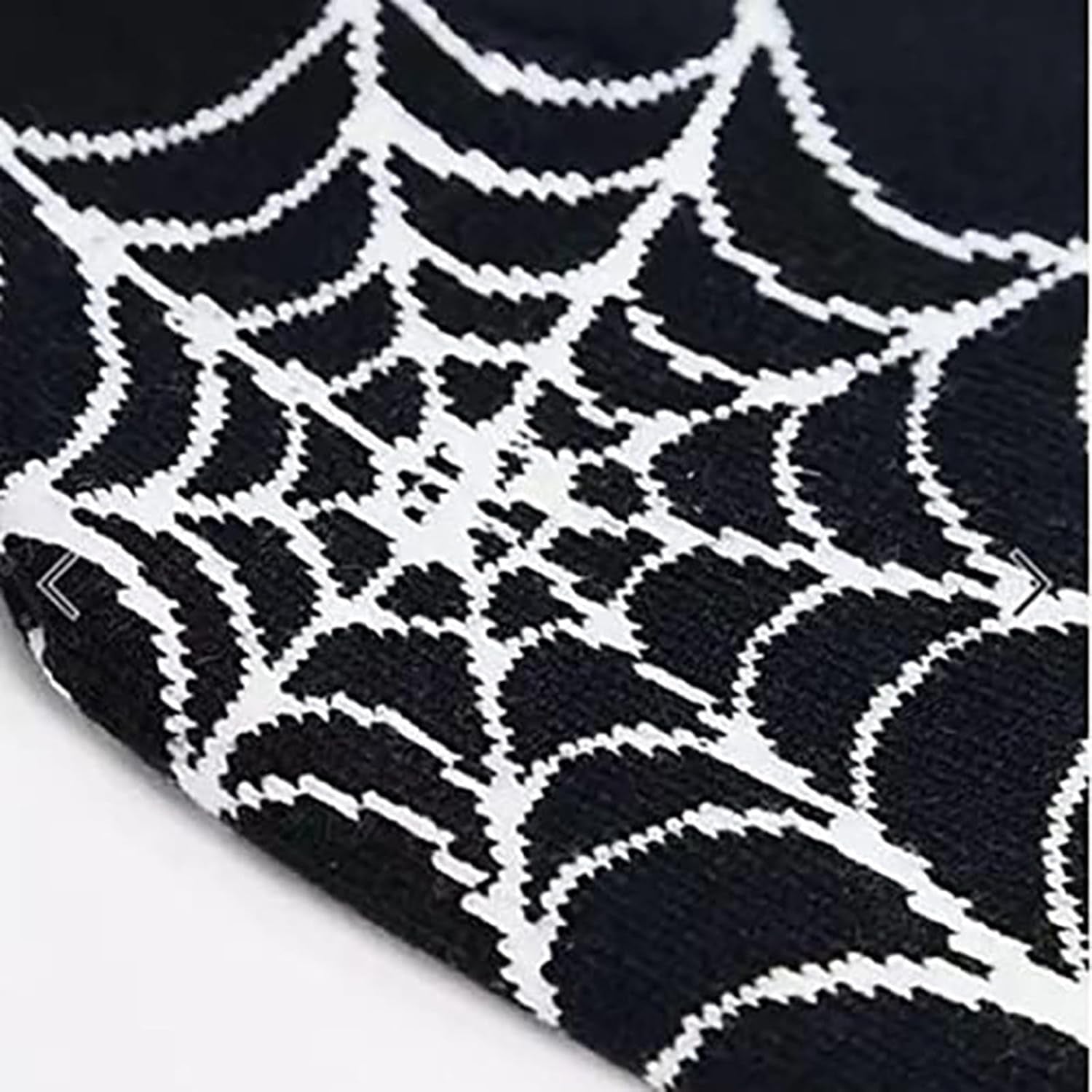 Y2K Beanie Women Beanies Spider Beanie Winter Warm Knit Hat Gothic Beanies Outdoor Black Beanie Spider Web for Men Teenagers
