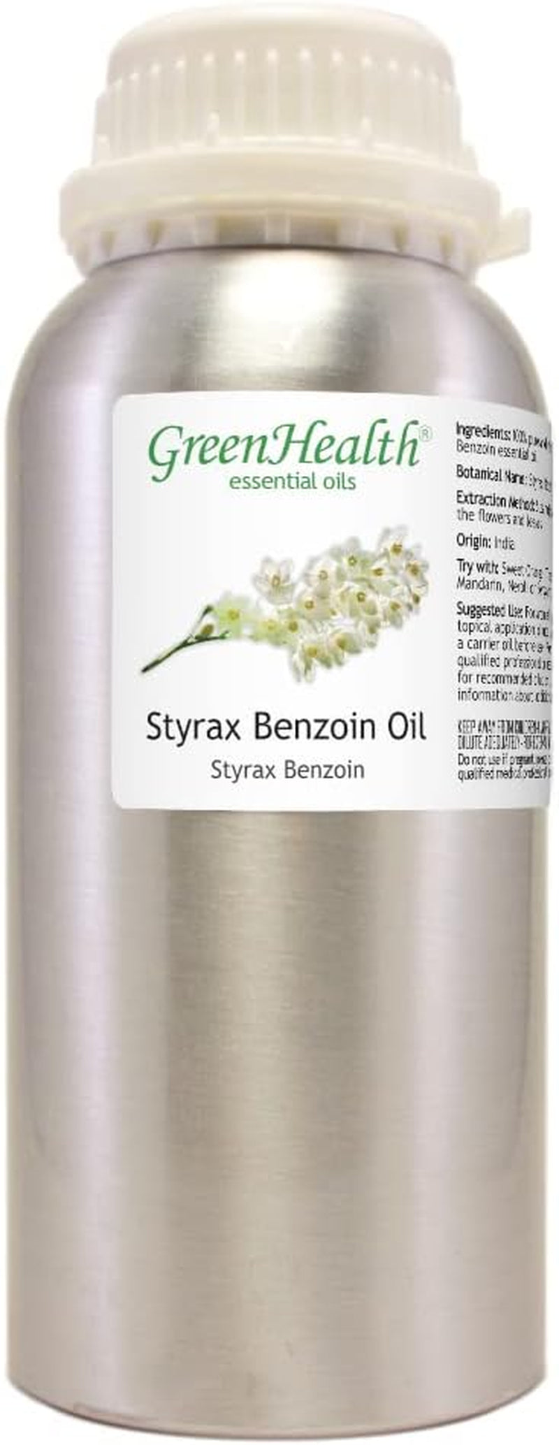 16 Fl Oz - Peppermint Essential Oil (Mentha Piperita) - 100% Pure & Uncut - Aluminum Bottle - TLBH