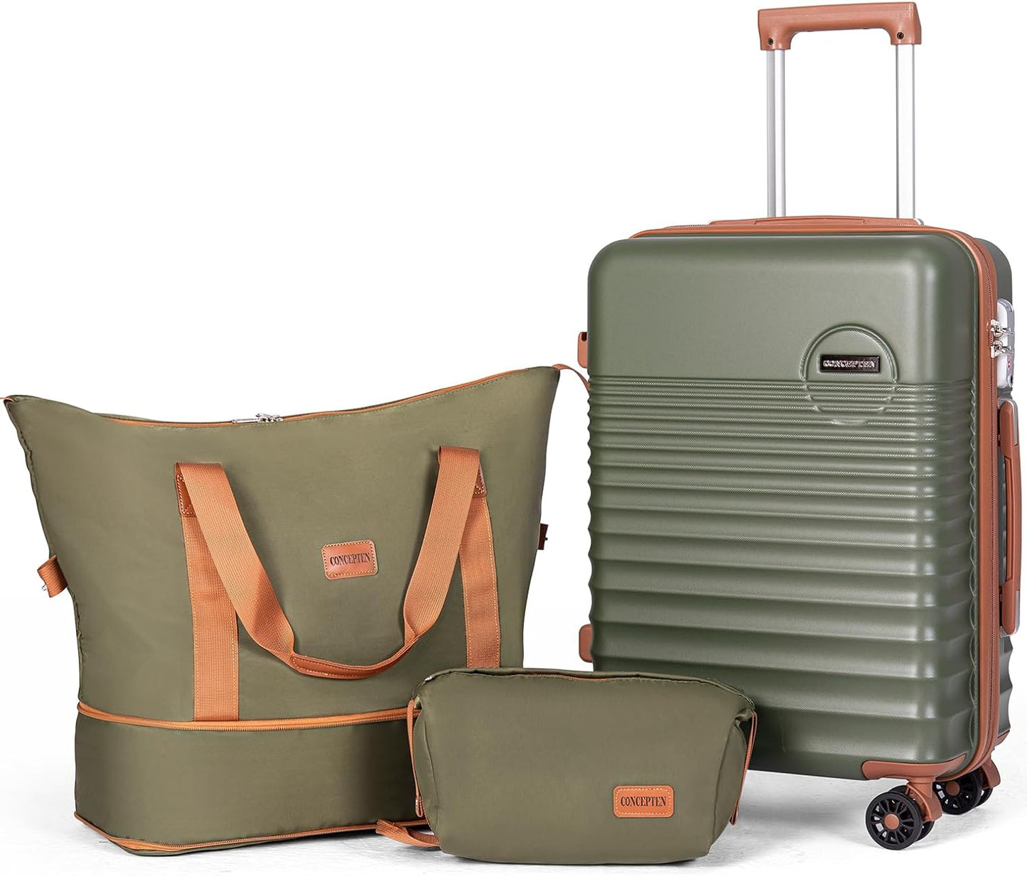 Luggage Sets 5 Piece, Suitcases with Wheels, Hardshell Suitcase Set, ABS Carry on Luggage Set with TSA Lock, Travel Luggage