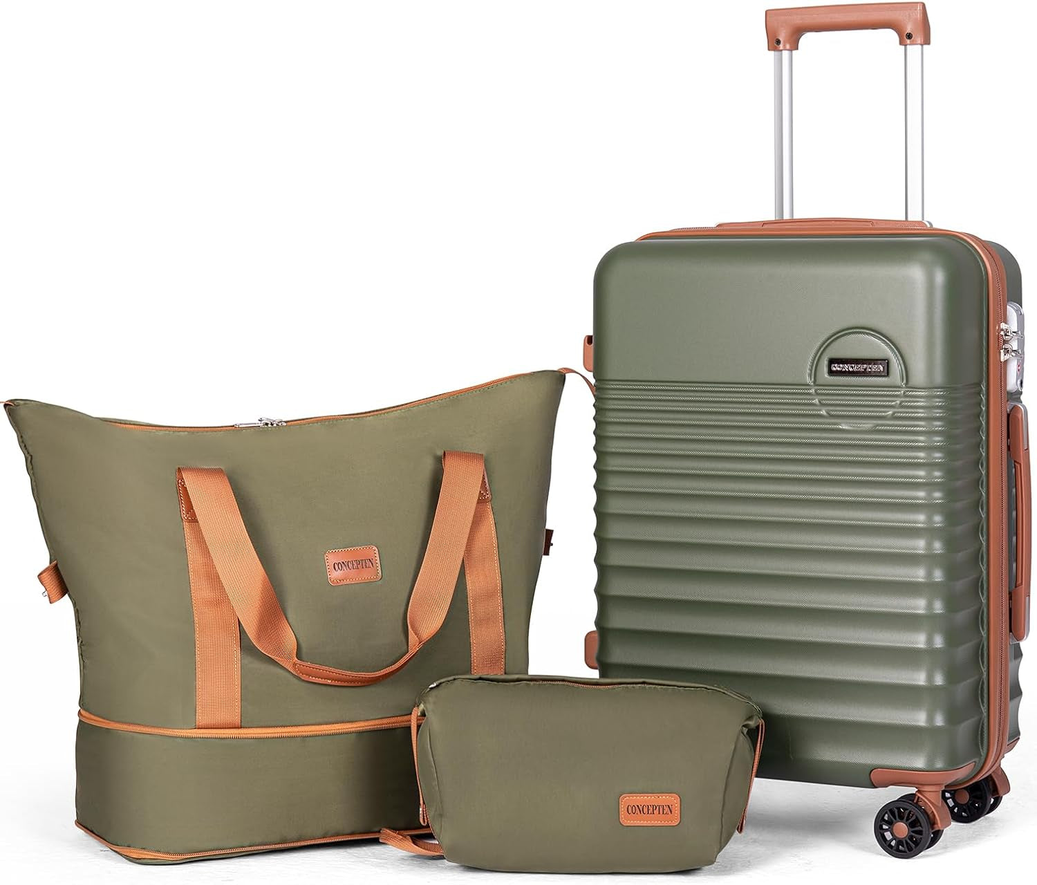 Luggage Sets 5 Piece, Suitcases with Wheels, Hardshell Suitcase Set, ABS Carry on Luggage Set with TSA Lock, Travel Luggage