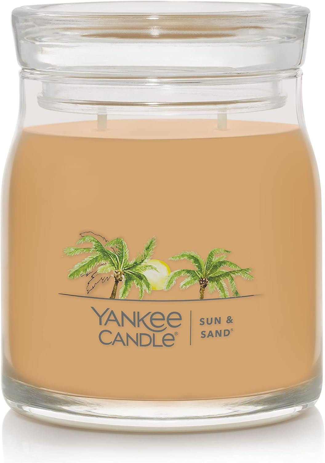Pink Sands Scented, Classic 22Oz Large Jar Single Wick Candle, over 110 Hours of Burn Time, Perfect for Creating Relaxing Atmosphere