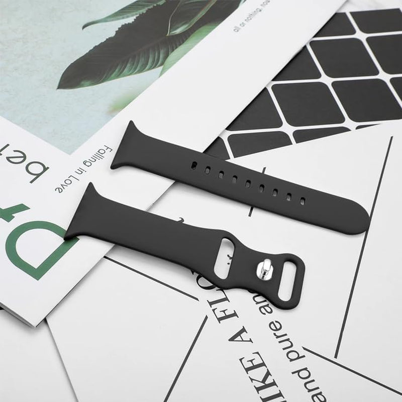 AXTECHS Sports Watch Bands Are Compatible with Apple Watch Bands Sizes 38Mm 40Mm 41Mm 42Mm 44Mm 45Mm 49Mm, and Are Made from Premium Soft Silicone for Men and Women.