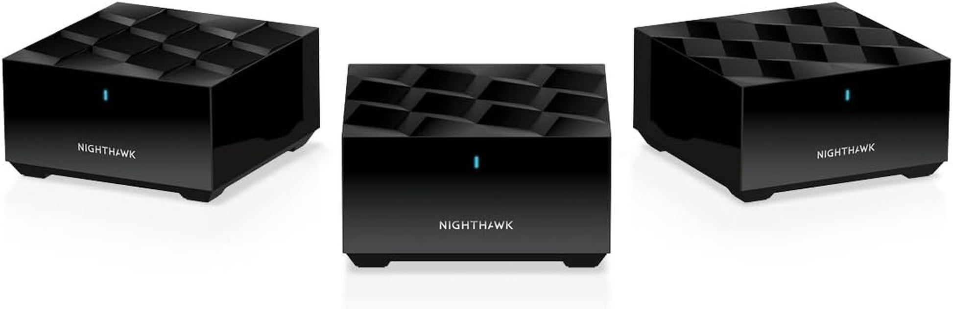 Nighthawk Advanced Whole Home Mesh Wifi 6 System (MK63S) with Free Armor Security – AX1800 Router with 2 Satellite Extenders, Coverage up to 4,500 Sq. Ft. and 25+ Devices
