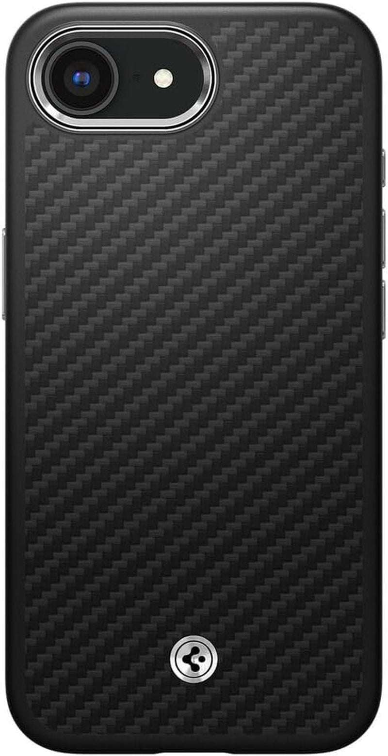 for Iphone 16E Case, Enzo Aramid [Compatible with Magsafe Accessories] [Military-Grade Protection] - Matte Black