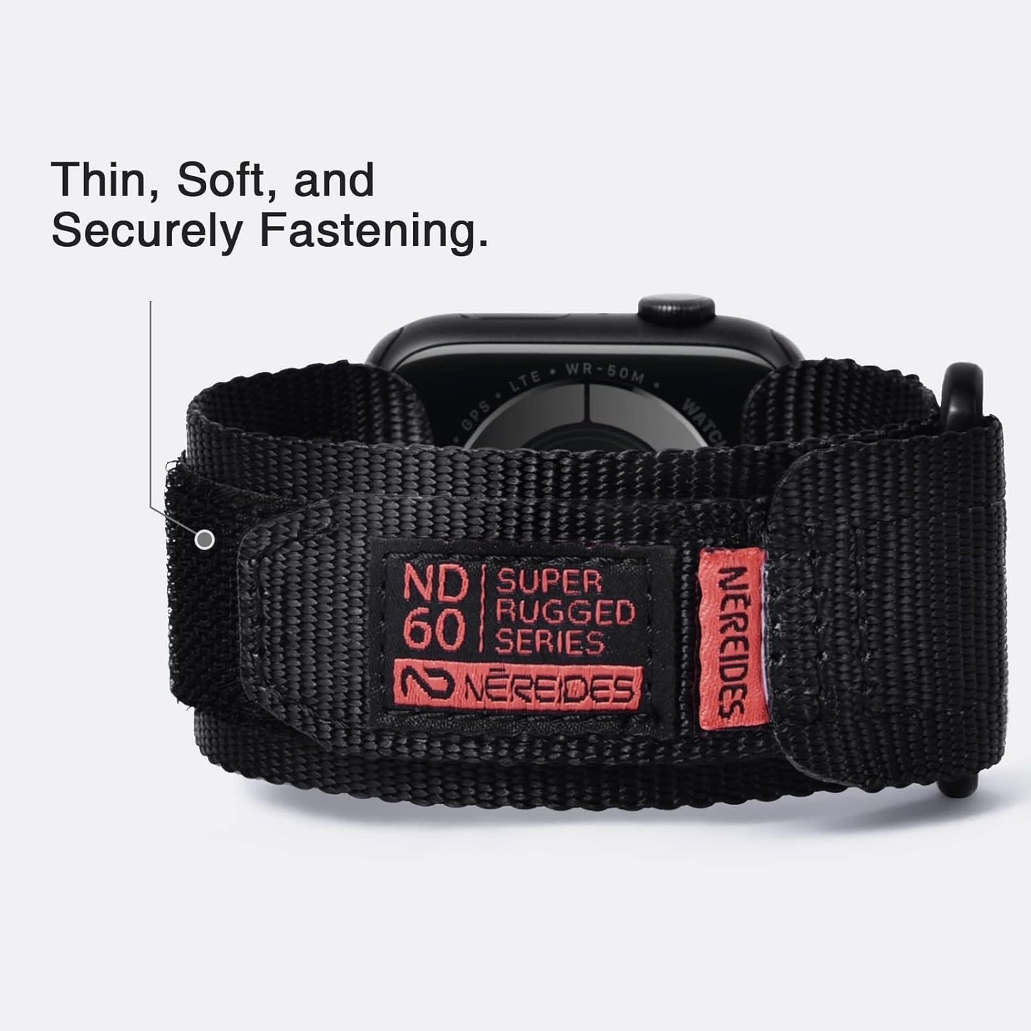 Compatible with Apple Watch Band Series 9/8/7/6/5/4/3/2/1/Se/Se2/Ultra 1/2, Nylon Sports Strap with Woven Design for 49Mm 42Mm/44Mm/45Mm 38Mm/40Mm/41Mm