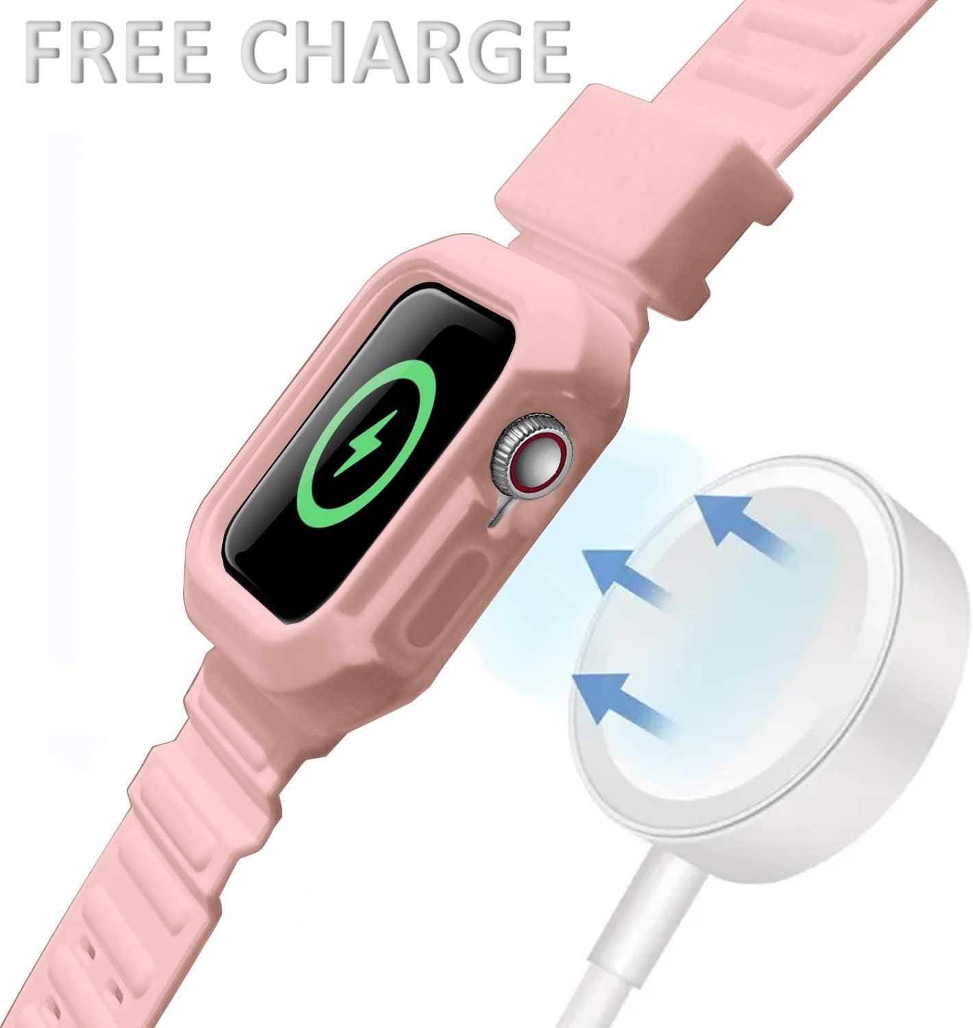 Case Bands Compatible with Apple Watch Band 38Mm 40Mm 41Mm 42Mm 44Mm 45Mm, Compatible with Iwatch Bands Serise 7 6 5 4 3 2 1 SE for Women Men
