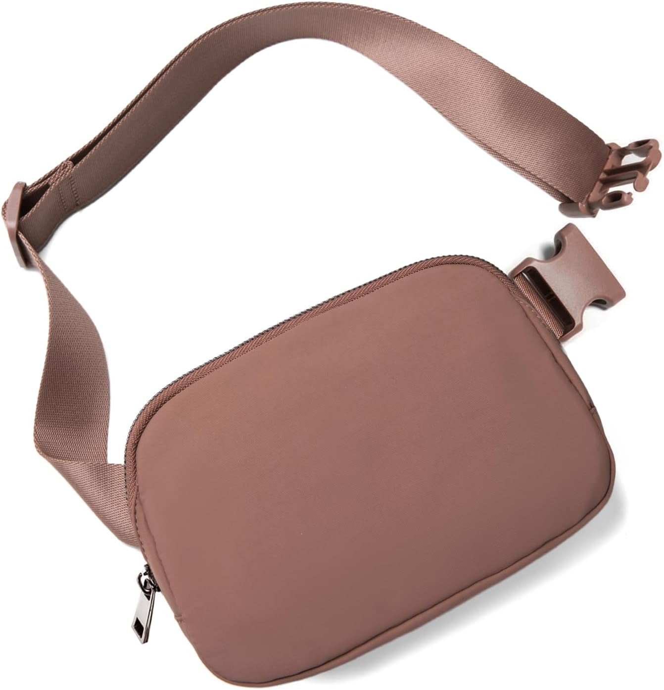 Belt Bag Fanny Pack Crossbody Bags with Initial Letter Patch Cute Stuff Birthday Gifts for Teenager Girls Cool Stuff for Teens Trendy Preppy Stuff for Teen Girls (Beige-A)