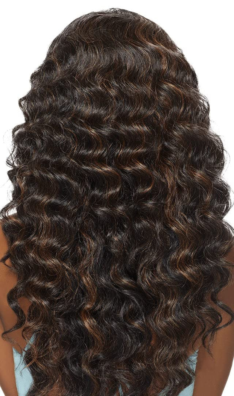 Synthetic Hair Half Wig Quick Weave Ashani (1B)